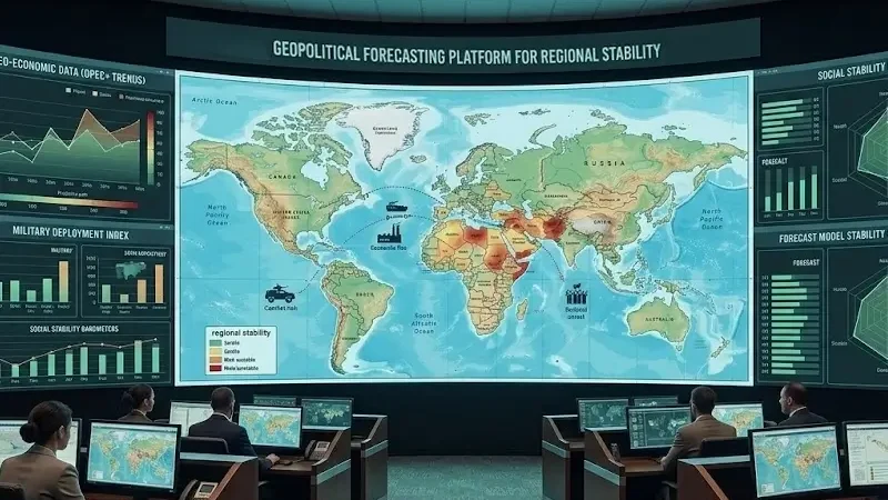 Geopolitical Forecasting Platform for Tracking Regional Stability