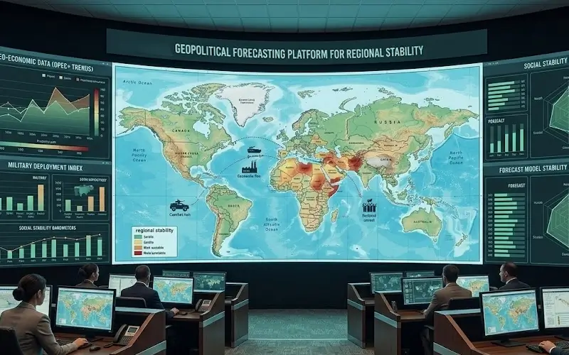 Geopolitical Forecasting Platform for Tracking Regional Stability